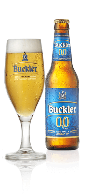 Copa y botella Buckler 0,0