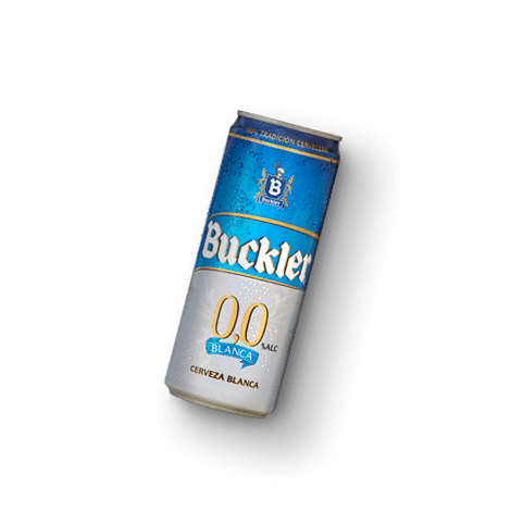 Lata Buckler 0,0 Blanca